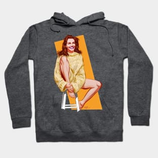 Julia Roberts - An illustration by Paul Cemmick Hoodie